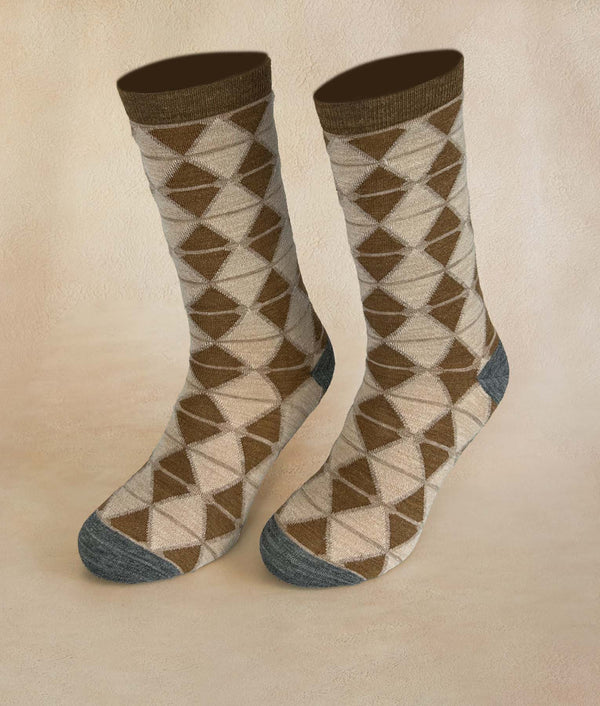 Jewels Women Socks — B2514w/M|c003 — b2514w/m|c003 baby alpaca by Sol Alpaca