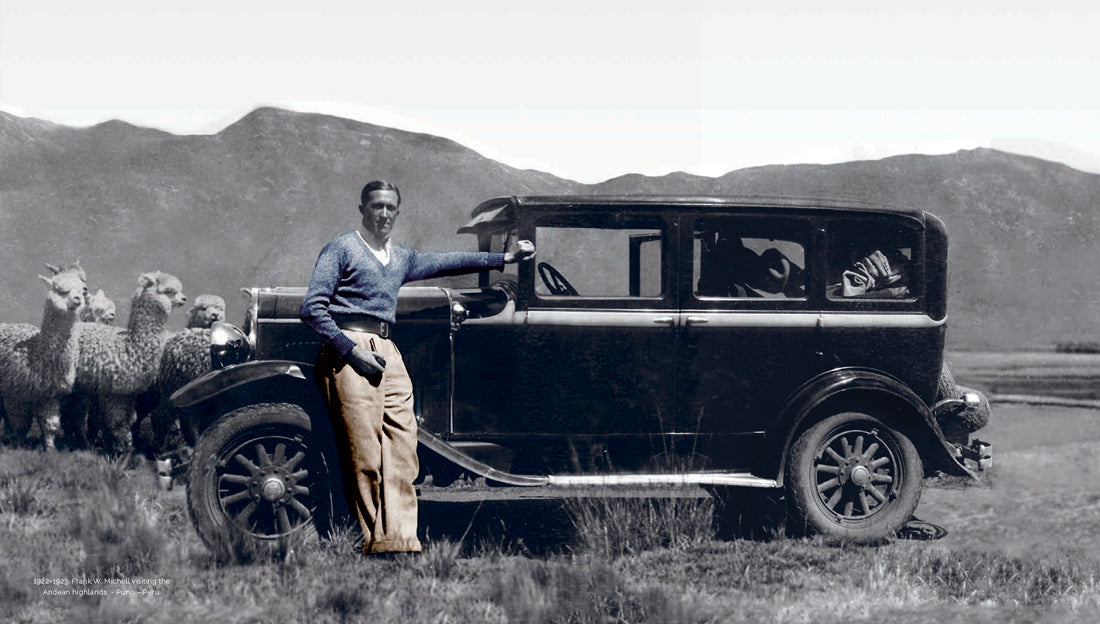 Frank W. Michell, the man who brought the Alpaca to the world