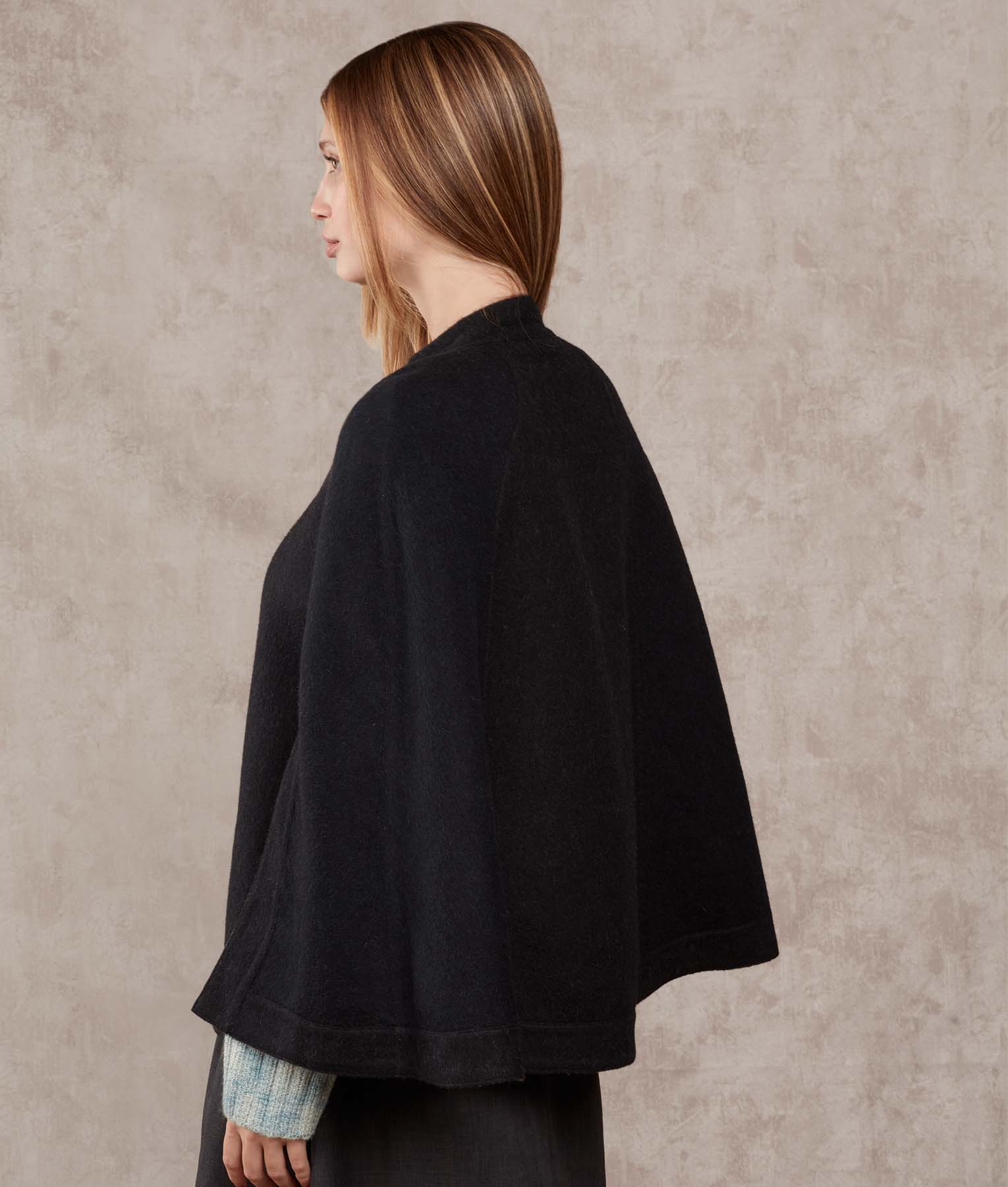 Reversible Colour Block Cape Reversible Colour Block Cape