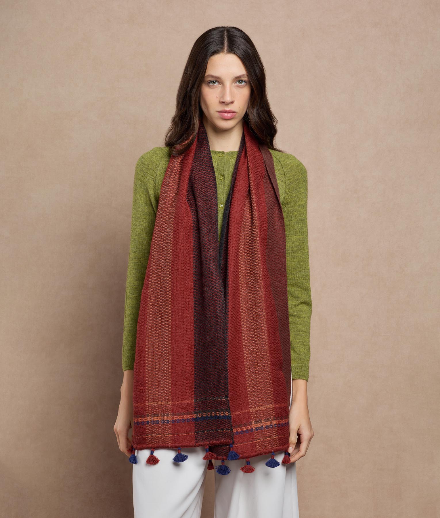 Rayas & Puntos Scarf