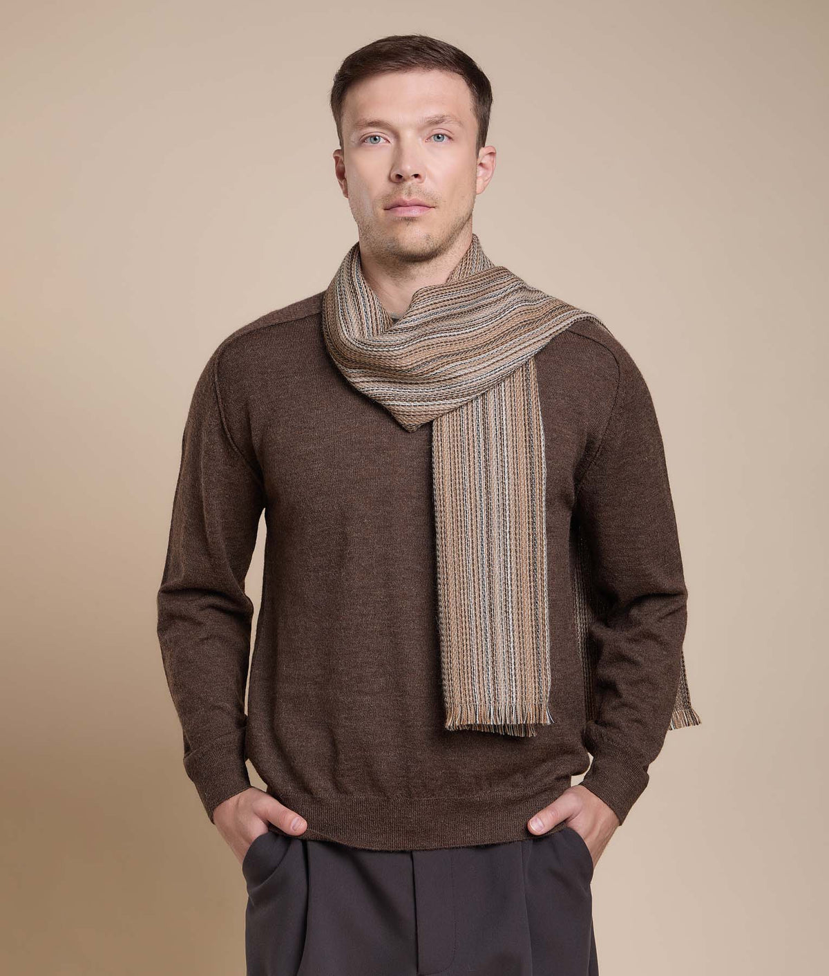 Triple Multicolor Zarga Shawl