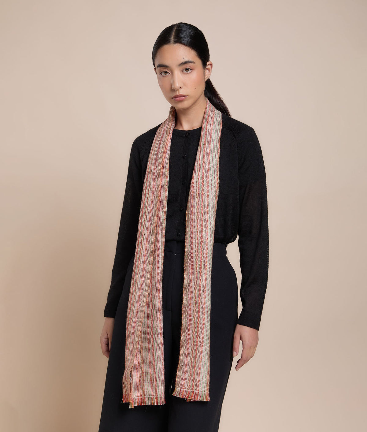 Multicolor Taffeta Shawl