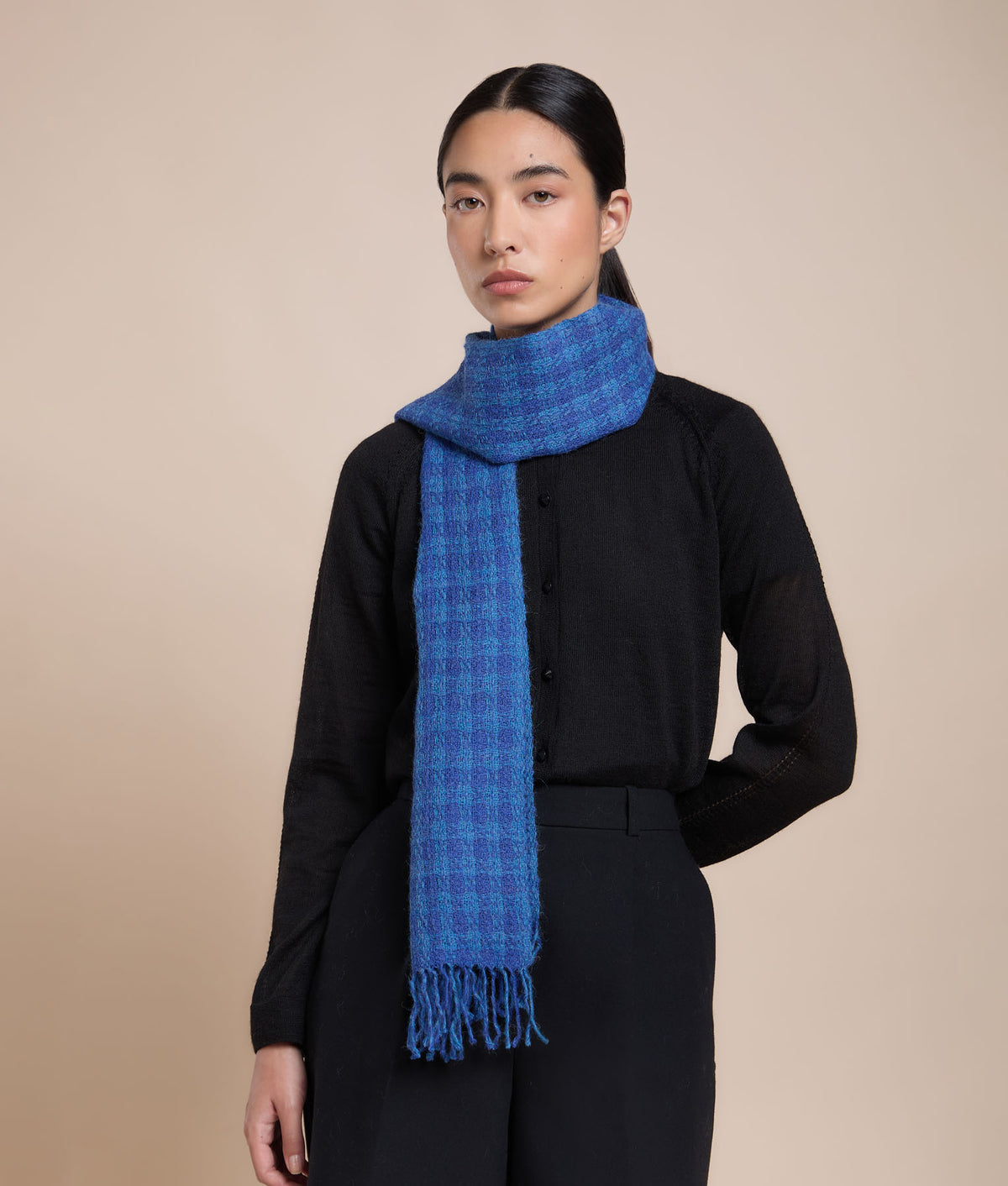 Double Multicolor Cocos Shawl