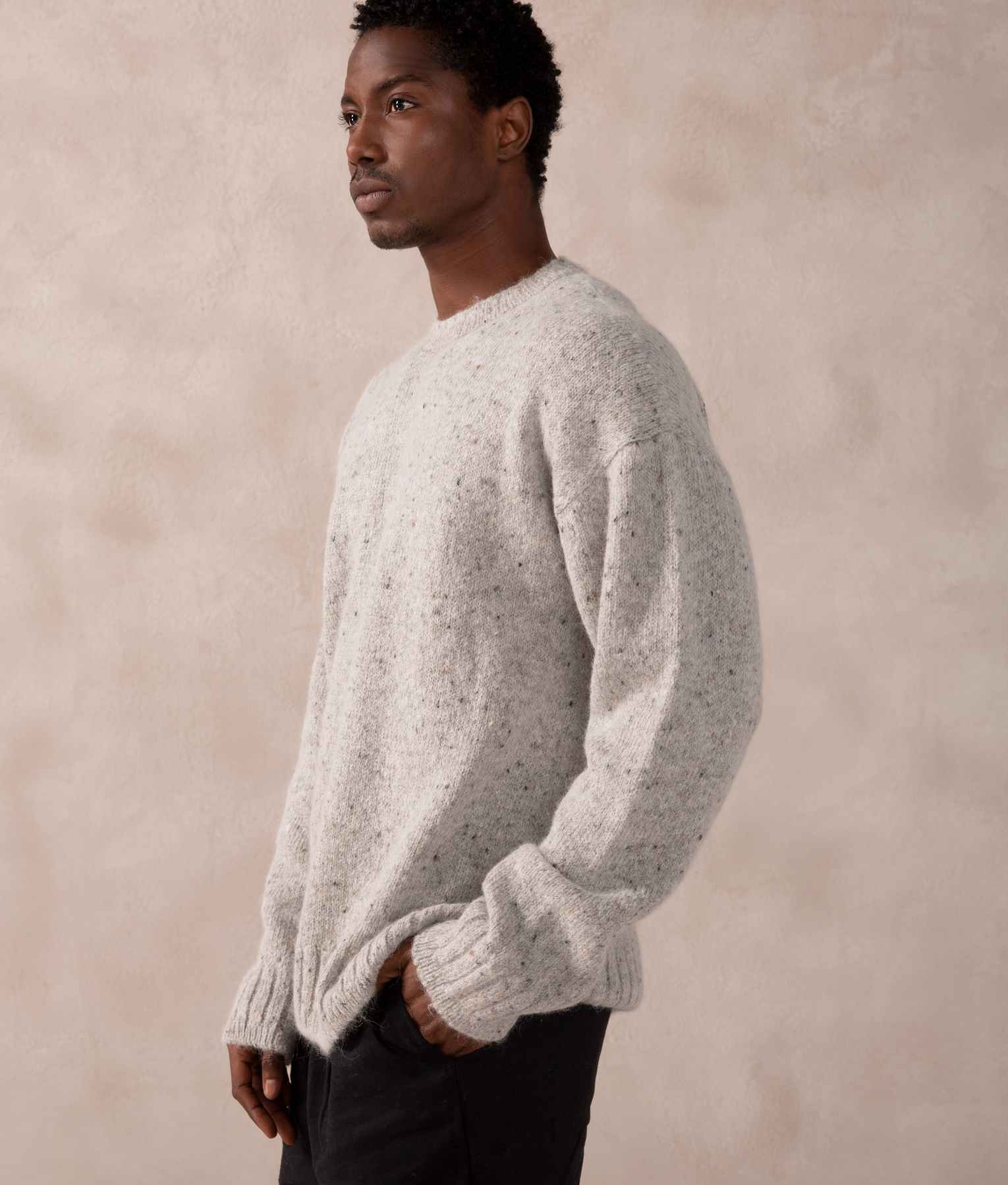Baby Alpaca and Wool Jersey crew neck Sweater – Sol Alpaca USA Baby Alpaca and Wool Jersey crew neck Sweater – Sol Alpaca USA